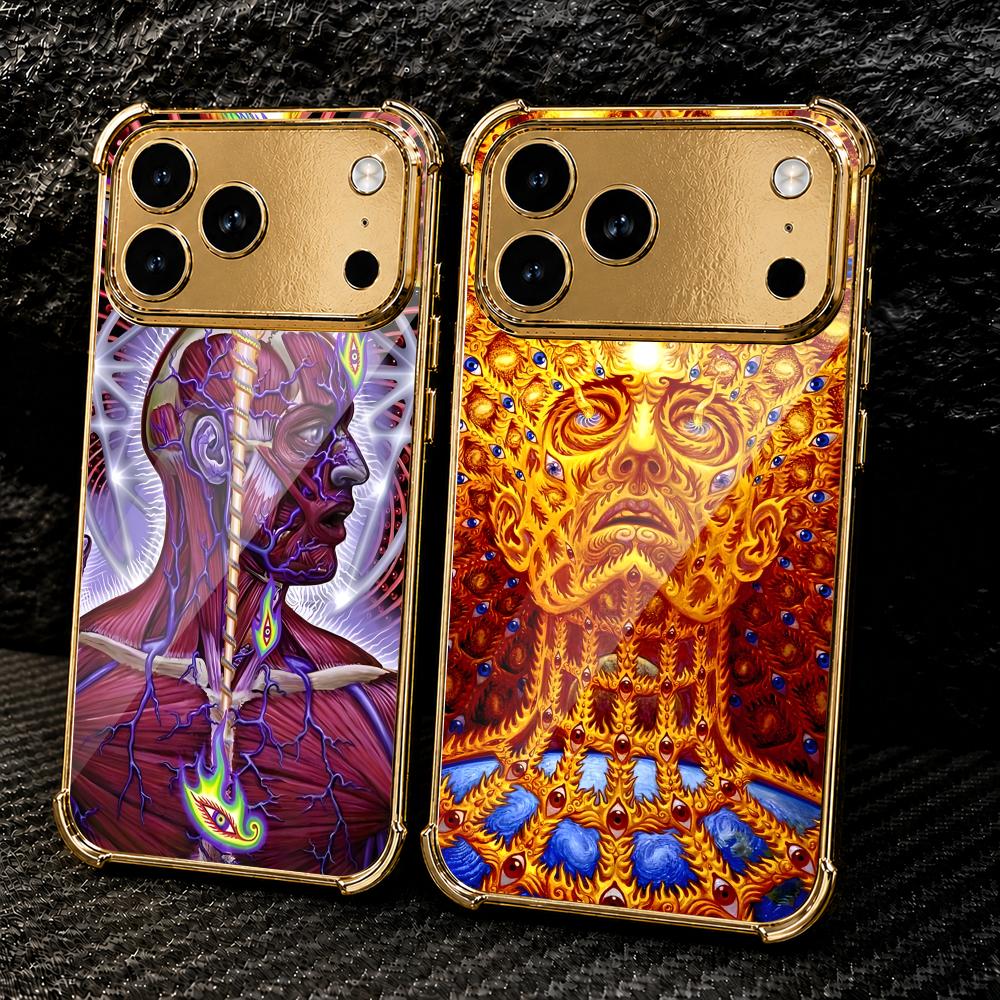 Apple Iphone 15 Pro Max - Esthetische kunst A-Alex Grey telefoonhoesje voor