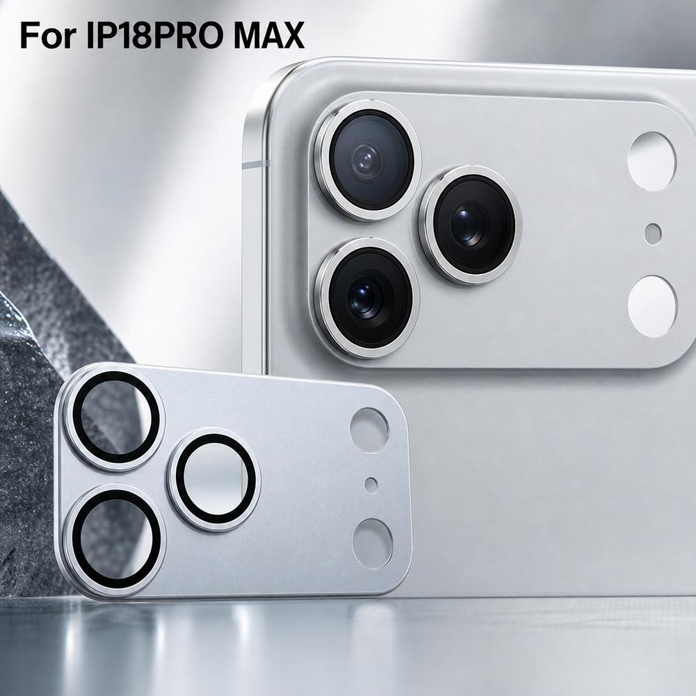 Camera Lens Protector - Metalen beschermfolie van gehard glas voor