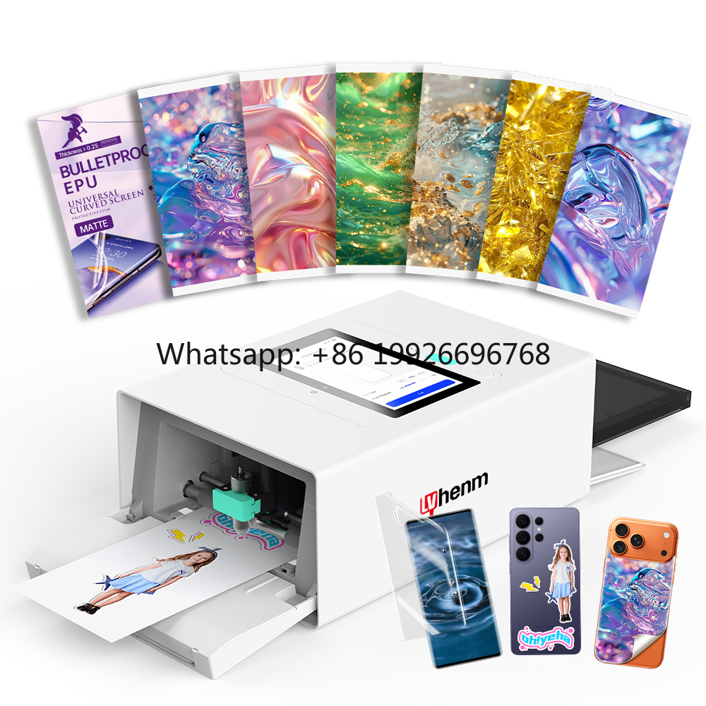 Hydrogel Screen Protector - Hoge-resolutie prints, AI-beeldextractie, telefoonhoesjesprinter, snijden voor