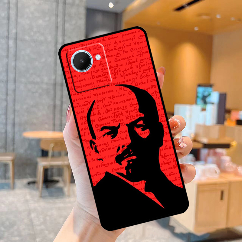 Lenin Sovjet-Unie vlag hoesje  - Realme C67 recensie en prijs