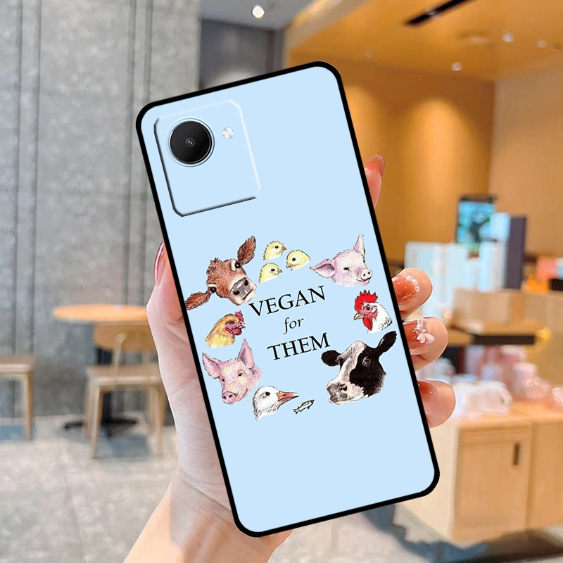 Go Vegan hoesje voor Realme 11 - Realme C67 recensie en prijs
