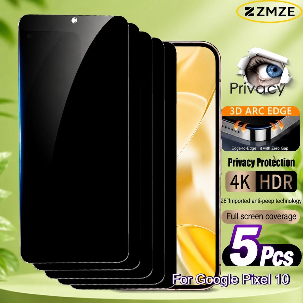 5 stuks privacy screenprotecto - Google Pixel 8A recensie en prijs