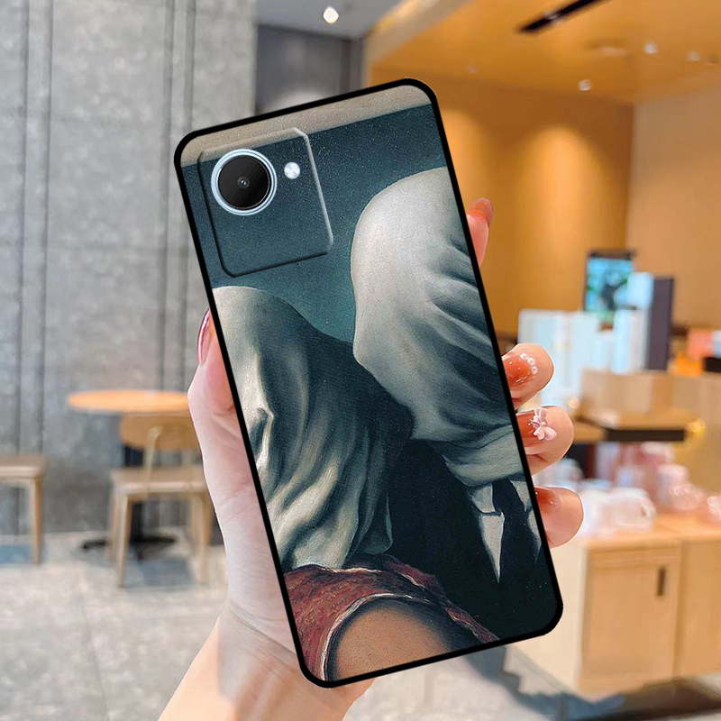 Rene Magritte hoesje voor Real - Realme C67 recensie en prijs