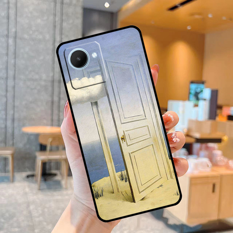 Rene Magritte hoesje voor Real - Realme C67 recensie en prijs