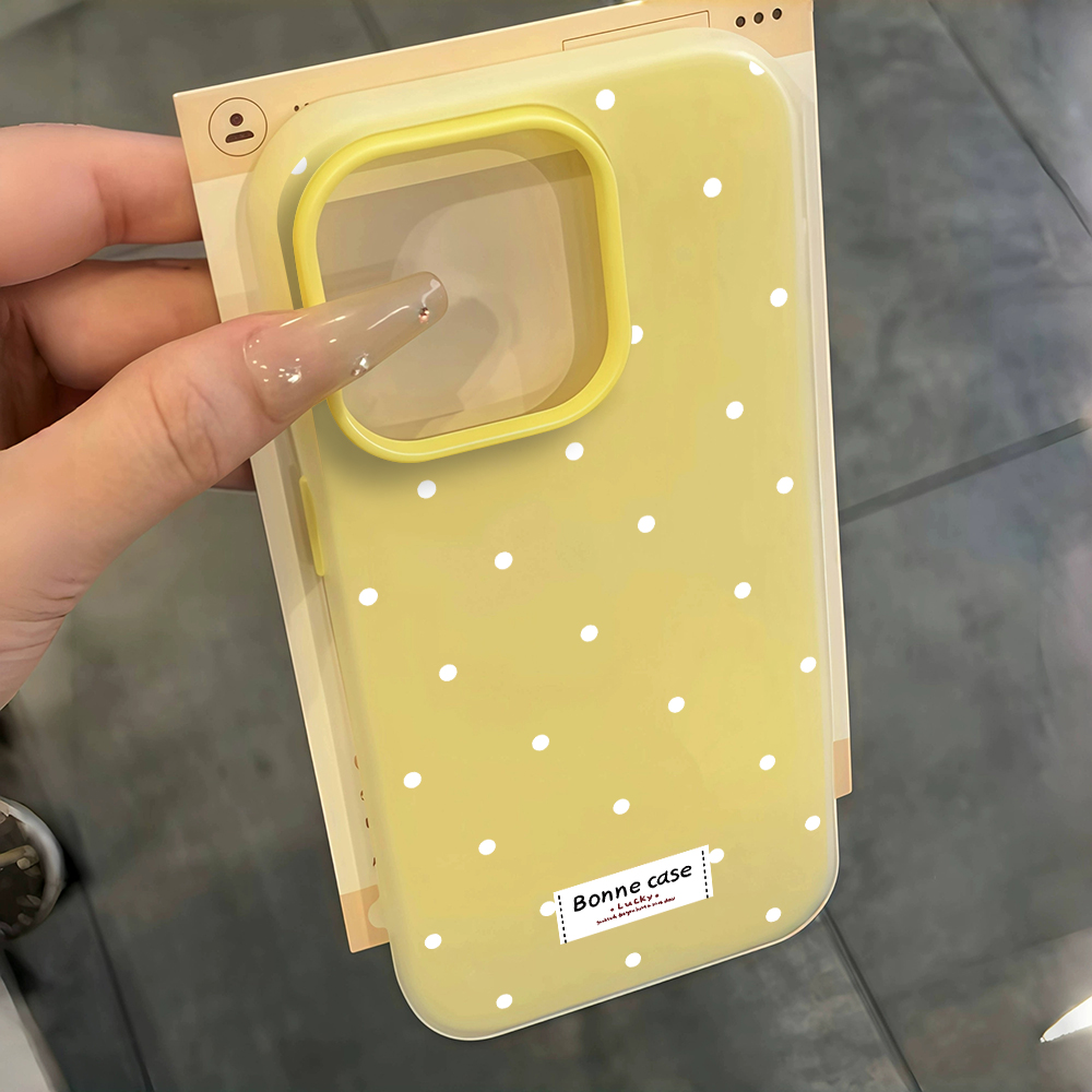 Franse Polka Dot INS hoesje vo - Samsung Galaxy A55 recensie en prijs