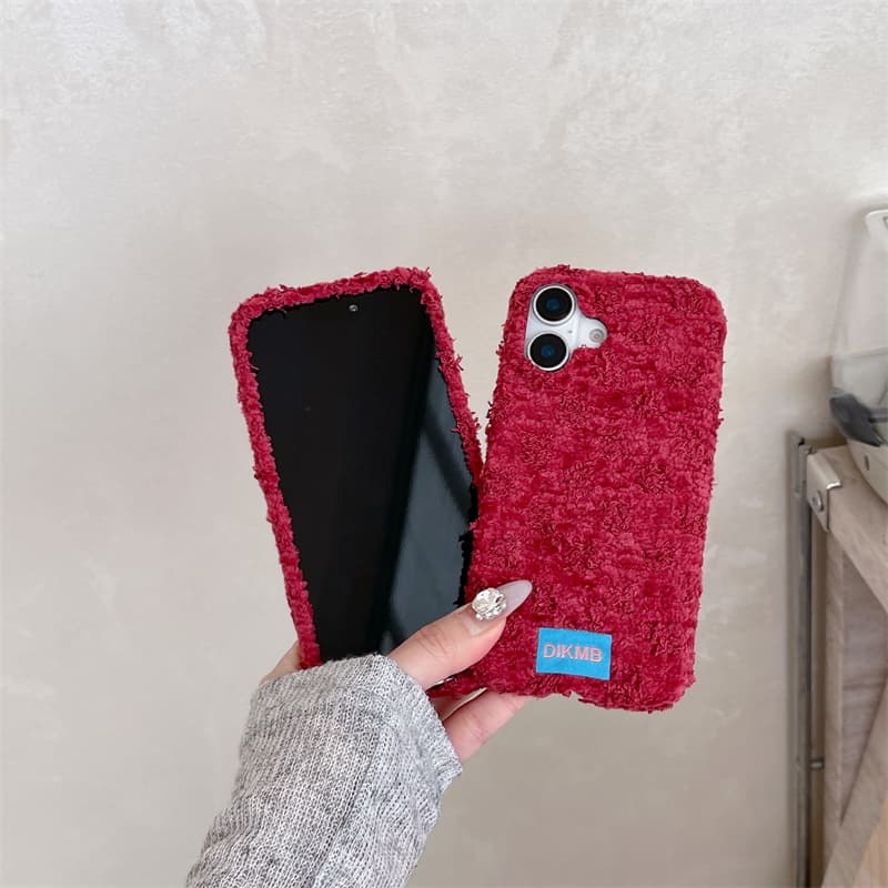 Angora Rode Pluche Telefoonhoe - Apple Iphone 15 Pro Max recensie en prijs