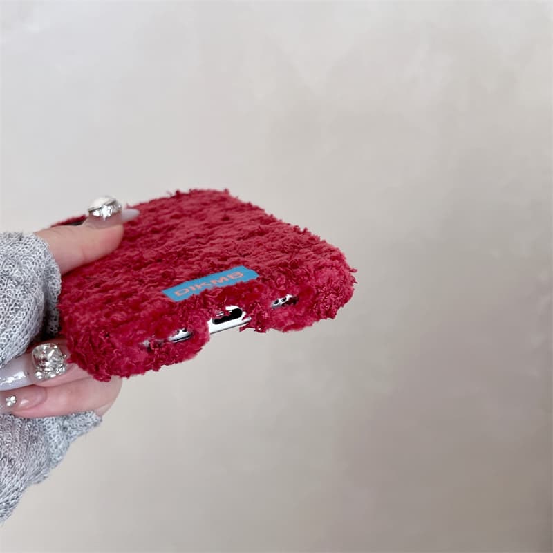 Angora Rode Pluche Telefoonhoe - Apple Iphone 15 Pro Max recensie en prijs